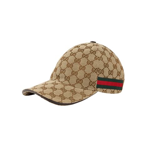 casquette de baseball gucci|gucci canvas baseball hat.